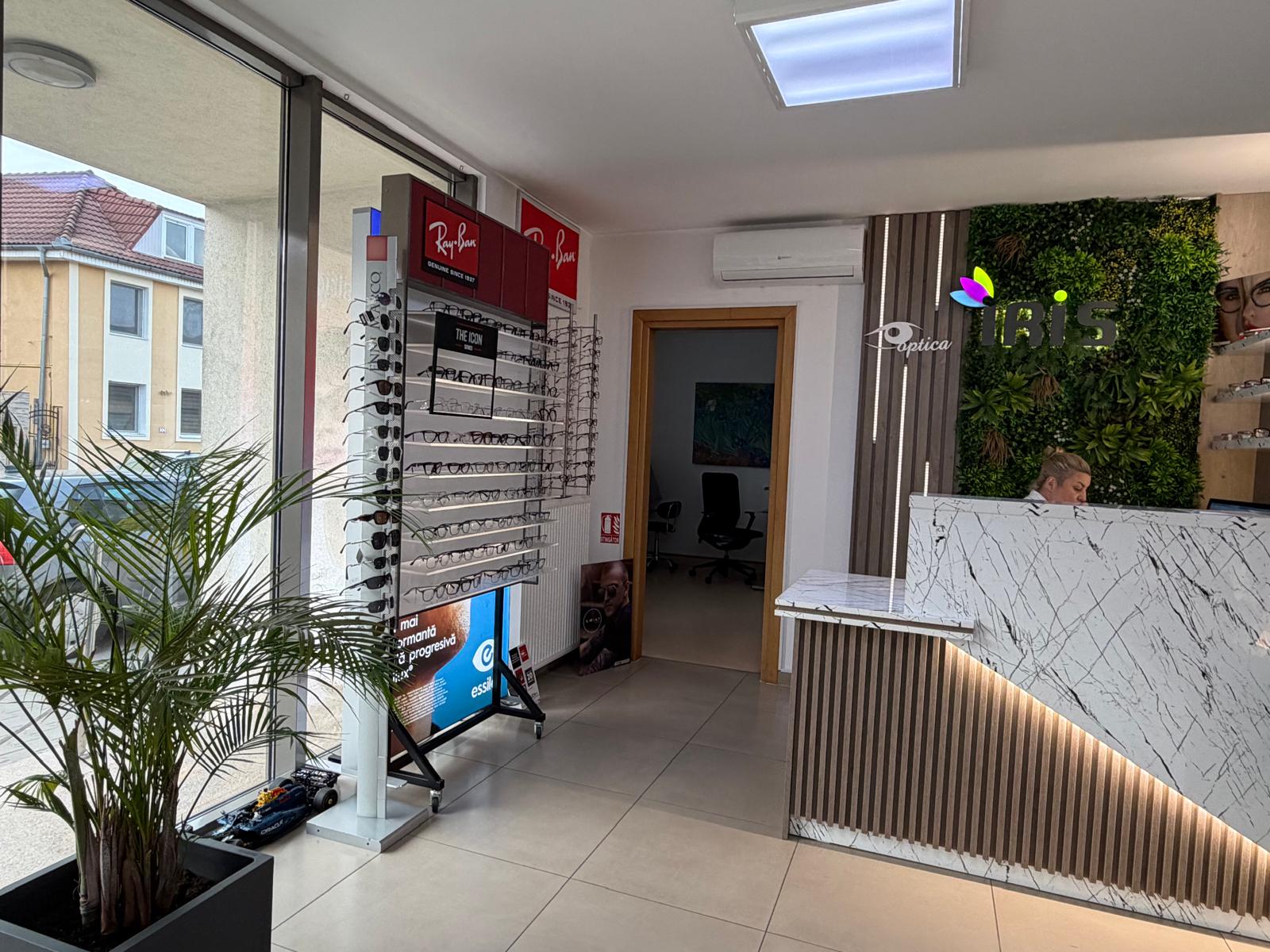 Ghișeul de probă al opticii 